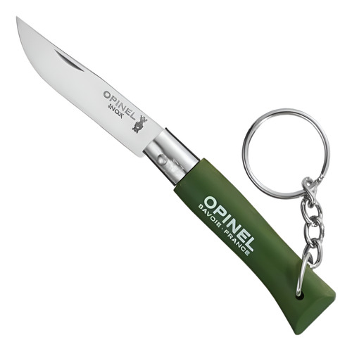 Navaja Opinel Llavero N°4 De Acero Inoxidable