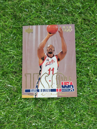 Cv Karl Malone Dream Team 1996 Upper Deck Usa Basketball 