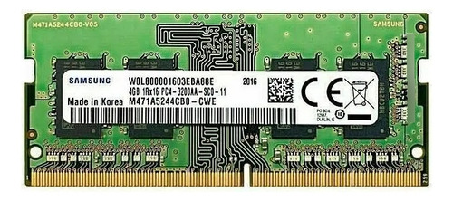 Memória Notebook 4gb Ddr4 3200mhz Samsung M471a5244cb0-cwe