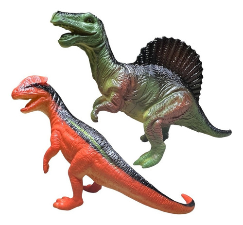 Conjunto de 12 peças de dinossauros de pterodáctilo de pescoço comprido T - Rex