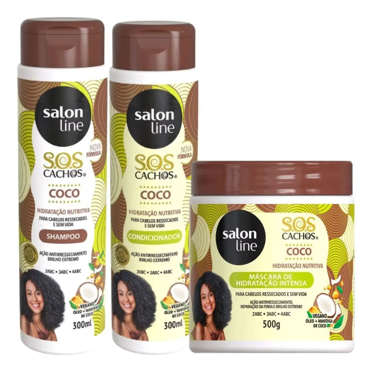 Kit Salon Line Coco antifrizz