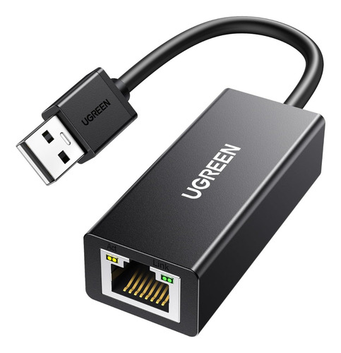 Adaptador Convertidor Ethernet Usb 2.0 A 10 100 Mbps Ugreen