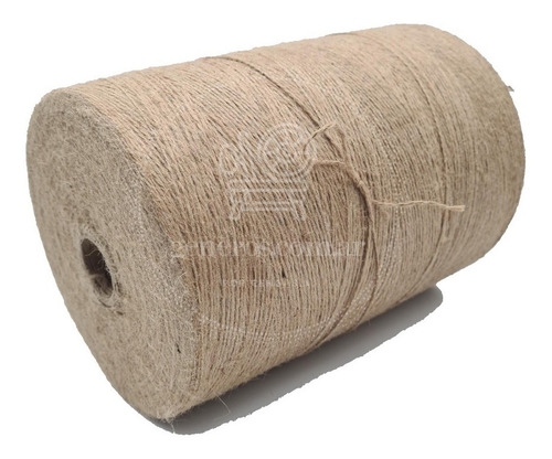 Imagen 2 de 2 de 4250 Mts Hilo Yute 1.5 Mm Claro Dorado Macramé Y Arte Full !