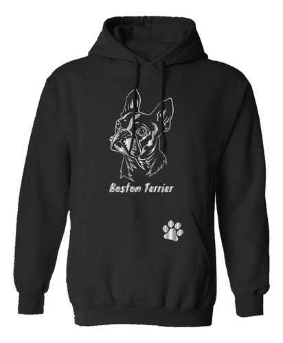 Sudadera Razas De Perros Boston Terrier