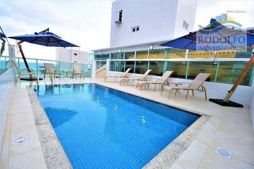 Imagem 22 de 30 de Cobertura Com 4 Dormitórios À Venda, 153 M² Por R$ 800.000,00 - Praia Das Astúrias - Guarujá/sp - Co0023