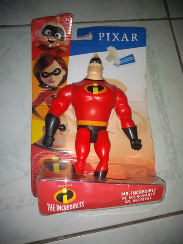 Figura Los Increíbles Disney Pixar Mr Incredible Articulada