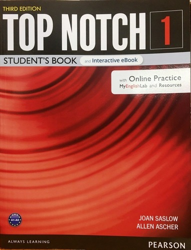 Top Notch (3/ed) 1 Student's Book & Iebook+online Practice+m