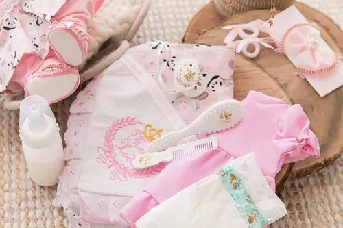 Roupa rosa bebe 2025