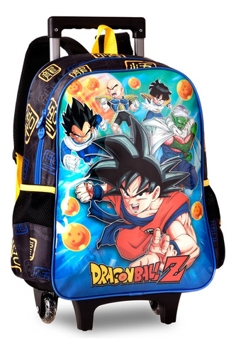 Mochila De Rodinhas Escolar Dragon Ball Z - Clio