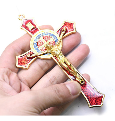 Estatuilla De Estatua Religiosa De Jesús Con Rojo Rojo Rojo