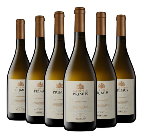 Vino Salentein Primus Chardonnay Caja X 6 X 750ml.