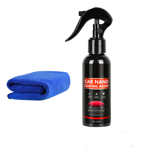 Spray Reparador De Cristales Nanochapados X Car, Cera Líquid