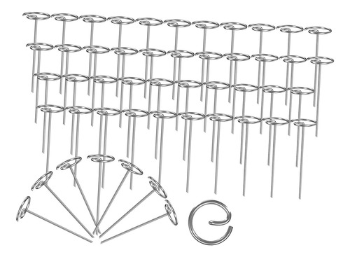 50 Uds. De Alfileres De Paisaje, Grapas De Césped Para