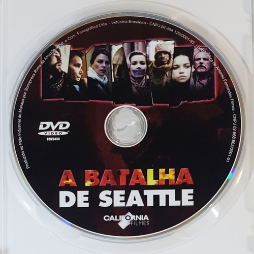Dvd A Batalha De Seattle André Benjamin Original