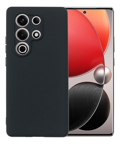Funda Carcasa Protector Case Para Itel S25 Ultra S686ln Negro Geométrico