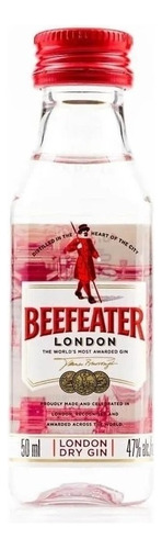 Gin Beefeater London Dry Miniatura 50ml Bebida Original 
