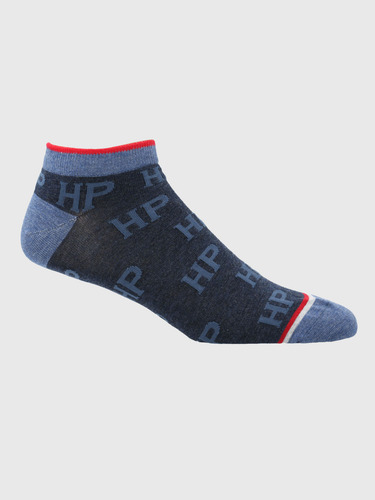 Medias Hush Puppies V24h Ped Hp Logo Blue Para Hombre