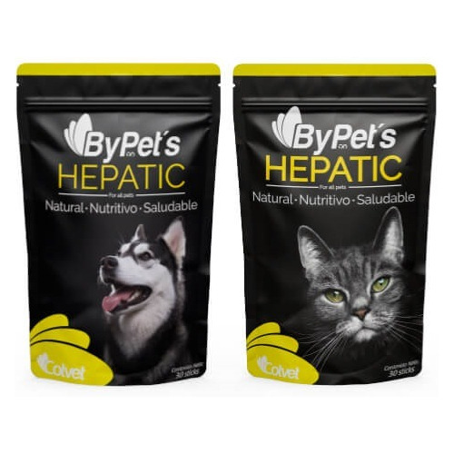 Bypet´s Hepatic Suplemento Perros Y Gatos 30 Unds