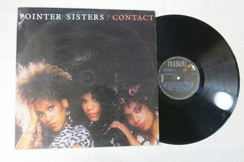 Vinyl Vinilo Lp Acetato Pointer Sisters Contact Rock 