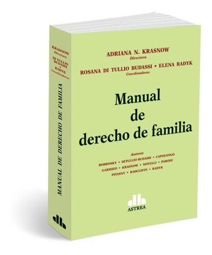 Manual De Derecho De Familia - Krasnow, Adriana N. (director