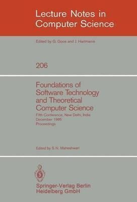 Foundations Of Software Technology And Theoretical Comput...