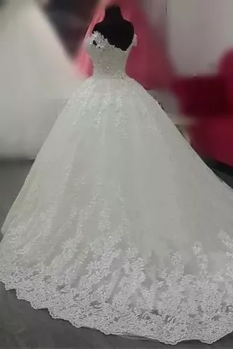 Vestido Noiva Brilho Lindo Casamento Plus Princesa 'e145