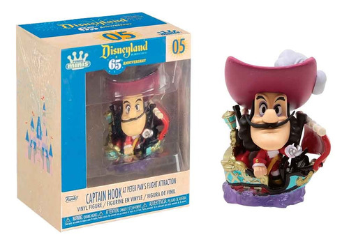 Mini Funko Disney Capitán Garfio (hook) Vinyl Disneyland