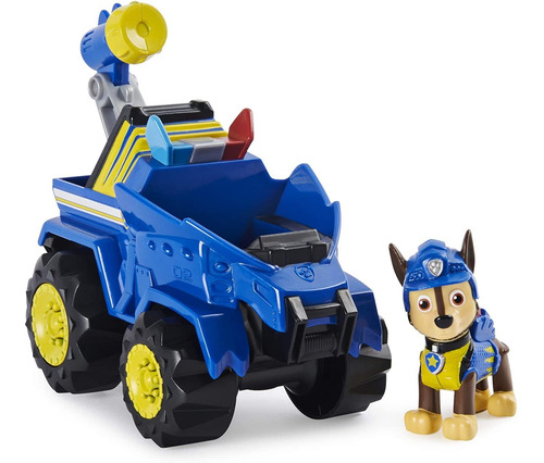 Imagem 1 de 7 de Patrulha Canina Carro Deluxe Dino - Chase E Veículo - Sunny