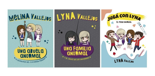 Abuela + Familia Anormal 4 + Juga Con Lyna - Lyna - 3 Libros