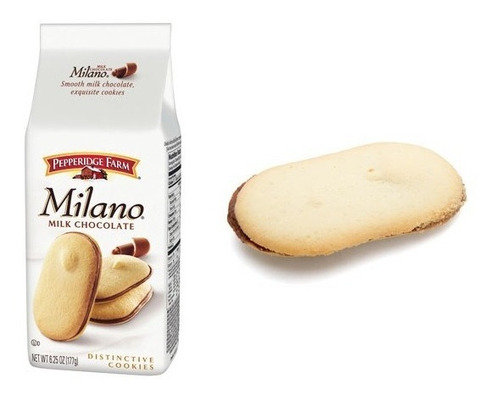 Galletas Chocolate Milano Milk Chocolate Originales Importad