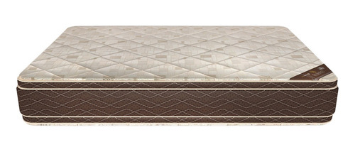 Colchón Gani Eliseo 2 Plazas 190x140 Resortes Color Beige