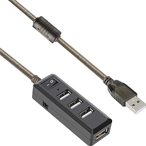 Pasow Usb 2.0 Hub 4 Puerto Usb Cable Extendido Para Macbook