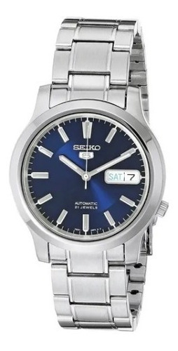 Reloj Seiko 5 Automatico De Hombre Snk793 Fondo Azul
