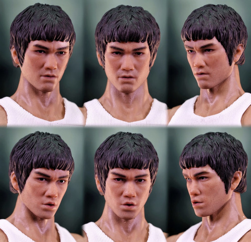 Figura 1/12 Bruce Lee Nwtoys Kung Fu Tipo Mezco (Usado)