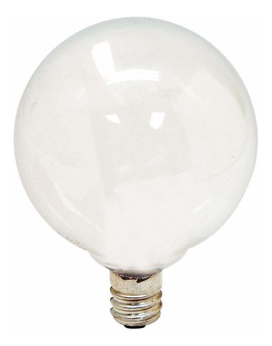 Bombilla Incandescente Globo Decorativa G16.5 Blanco Suave