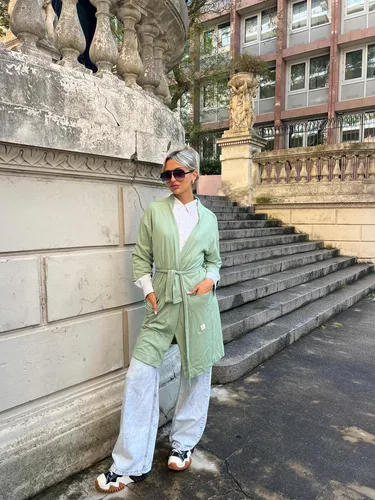 Portsaid - Saco Kimono Largo Portsaid - Completa Tu Outfits