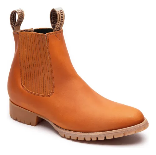 Botines suela de tractor para hombre new arrivals