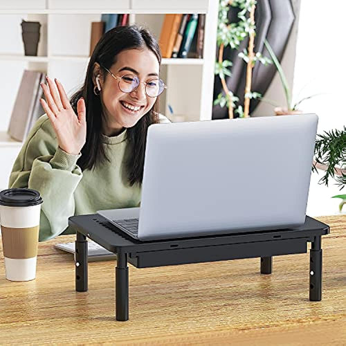 Elevador De Soporte De Monitor Wali Con Cajón, Elevador De S