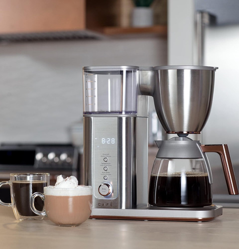 Cafetera Cafe 10 Tazas Smart Programable Jarra De Vidrio
