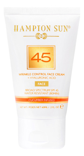Hampton Sun Crema Facial Spf 45, 2 Onzas Liquidas, Protector
