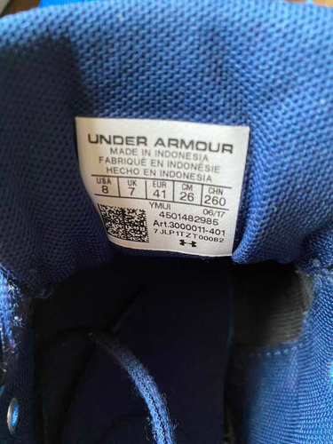 Zapatillas Under Armour Número 40/41. Impecables