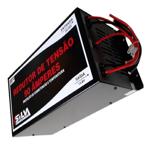 Redutor De Voltagem 24v Saida 12v (13.8v) 1100w Novo 