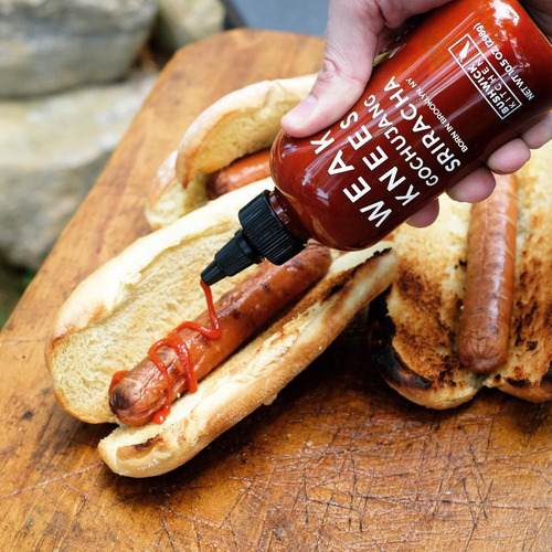 Weak Knees Gochujang Sriracha Salsa Picante, Salsa Sriracha