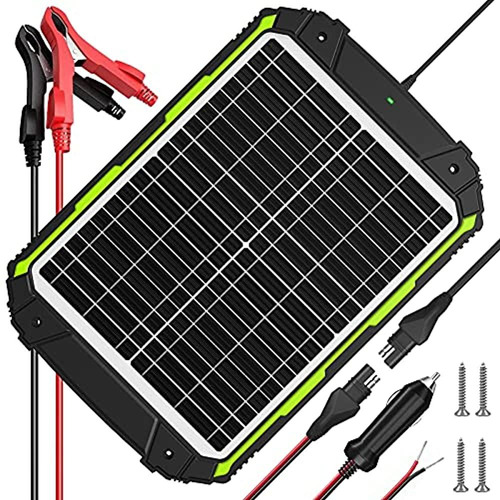 20w 12v Cargador De Batería Solar, Impermeable 20w 12v Panel