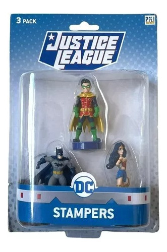 Liga De La Justicia Pack X3 Robin, Batman Y Wonder Woman