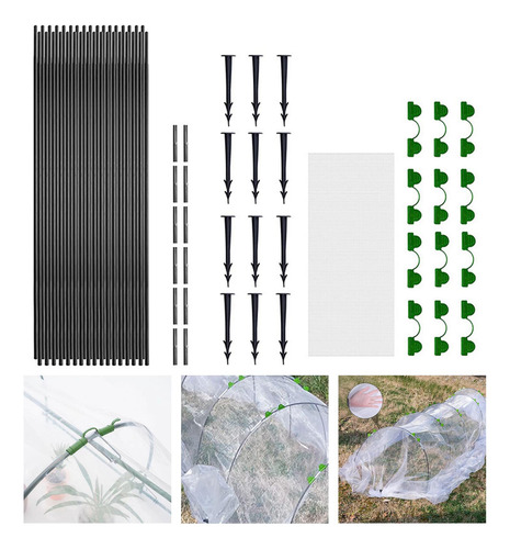 Kit De Malla De Jardín Barrera De Insectos De Red De