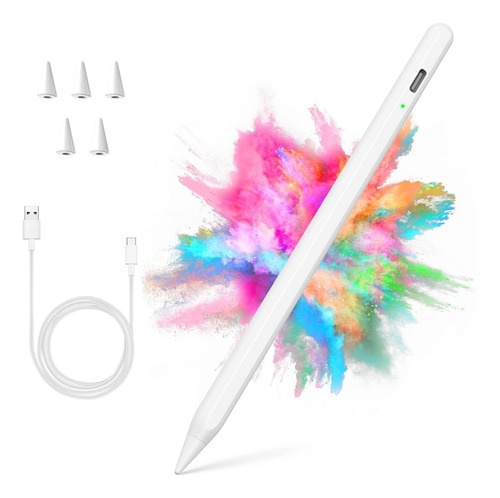Stylus Pen For iPad 2018-2024 With Palm Rejection, Act...