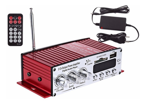Mini Modulo Amplificador Kinter Ma-120 + Fonte 12v 5a