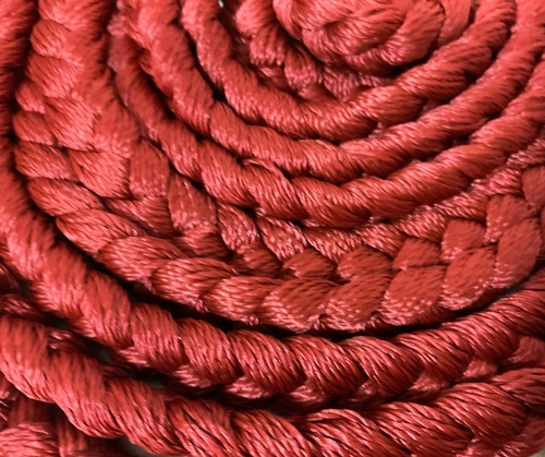 Imagen 2 de 2 de Cuerda (soga) Color Rojo-vino, Para Hamaca.