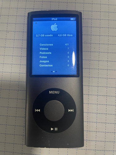 Ipod Nano 4g Negro (Usado)